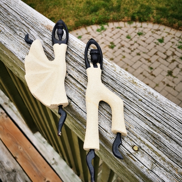 Carved Wood Dancing Couple #1 - Picture 2 of 14